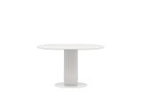Стол обеденный STOOL GROUP Mystery 130*80 Белый, керамика фото