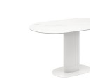 Стол обеденный STOOL GROUP Mystery 130*80 Белый, керамика недорого