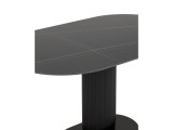 Стол обеденный STOOL GROUP Mystery 130*80 Черный, керамика распродажа