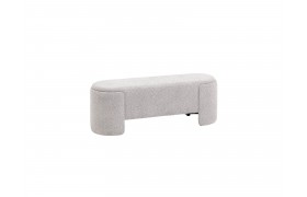 Банкетка STOOL GROUP Taks Букле светло-серый