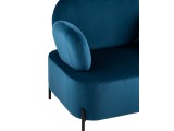 Диван STOOL GROUP Кэнди Велюр синий фото