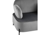 Диван STOOL GROUP Кэнди Велюр серый купить