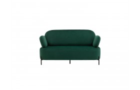 Прямой диван STOOL GROUP Кэнди Велюр зелёный