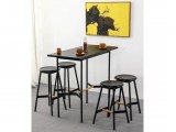 Стол барный STOOL GROUP Knobb 120*60 Черный купить
