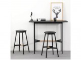 Стол барный STOOL GROUP Knobb 120*60 Черный распродажа