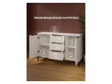 Иадама белый / белый глянец Комод от производителя