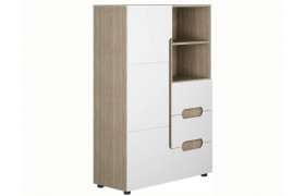 Шкаф Палермо-3_Ю 019 1-створчатый комбинированный