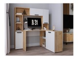 Стол письменный 1200 Квартет-13, дуб крафт/белый распродажа