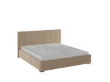 Рио Кровать интерьерная 180 бежевый квадрат, ортопед недорого