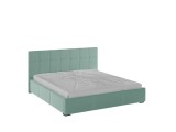 Рио Кровать интерьерная 180 мятный квадрат, ортопед недорого