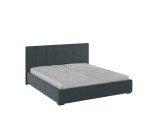 Рио Кровать интерьерная 180 серый квадрат, ортопед недорого