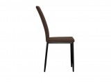 Стул DikLine 272 SB3 шоколад, ножки черные от производителя