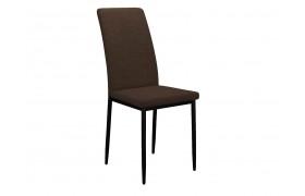 Стул DikLine 272 SB3 шоколад, ножки черные