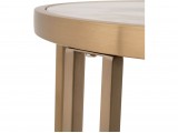 Стол журнальный STOOL GROUP Алиада 55*55 Светлая керамика/шампан от производителя