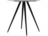 Стол обеденный Ники круглый керамика 800 Italian light grey недорого