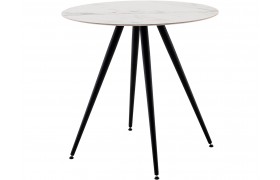 Обеденный стол STOOL GROUP Ники круглый керамика 800 Ice Jade