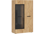 Нэнси NEW Шкаф-стекло ЛДСП, Дуб Крафт недорого