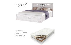 Кровать с подъемным механизмом Афродита 20 140х200 матрасом BS