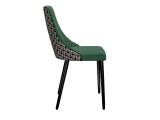 Стул DikLine 286 SB1/A2 зеленый, ножки черные распродажа