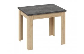 Кухонный стол Промо Тип 3 дуб крафт золотой / ателье темное деревянный