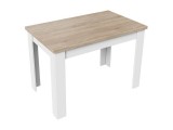 Промо Тип 4 белый / дуб сонома светлый Стол деревянный недорого