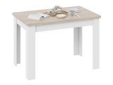 Промо Тип 4 белый / дуб сонома светлый Стол деревянный от производителя