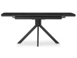 Катчел 120(180)x80 черный мрамор / черный Керамический стол купить