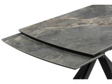 Катчел 120(180)x80 nebula gold / черный Керамический стол от производителя