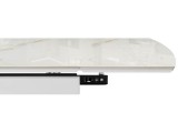 Катчел 120(180)x80 белая шагрень / белый Керамический стол распродажа