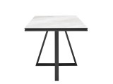Стол DikLine SKF120 Керамика Cristal Onyx Bianco Polished/подсто распродажа