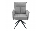 Стул DikLine 6824 т.к Светло-серая 709-21, опоры черные распродажа