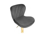 Porch dark gray / golden Барный стул купить