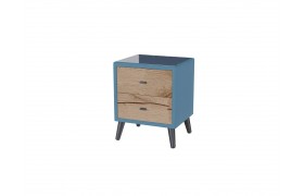 Тумба прикроватная Ланс, Светло-голубой
