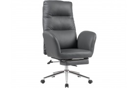 Кресло компьютерное руководителя STOOL GROUP TopChairs Solid с оттоманкой