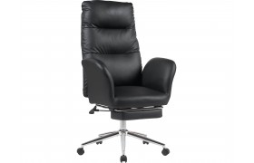 Компьютерное кресло руководителя STOOL GROUP TopChairs Solid с оттоманкой Чер