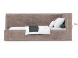 Кровать Bever (140х200) Правое недорого