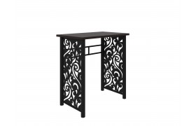 Туалетный столик Пармин черный шагрень