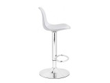 Soft white / chrome Барный стул купить
