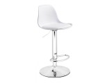 Soft white / chrome Барный стул распродажа