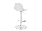 Soft white / chrome Барный стул недорого