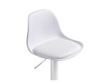 Soft white / chrome Барный стул купить