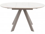 Стол STOOL GROUP Миндель круглый D100 керамика Белый глянец/Латт недорого
