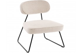 Кресло STOOL GROUP Kate new букле Бежевый
