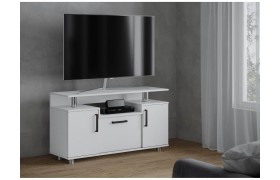 Прикроватная тумба для ТВ закрытая 003 С, белый