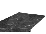 Мален 240x110 дарк / черный Стол стеклянный распродажа