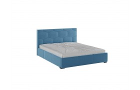 Кровать с ортопедическим основанием Манука (1,6м), голубо