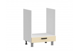 Кухня МК Аленушка НД 600 Орхидея Крем, скоба антрацит