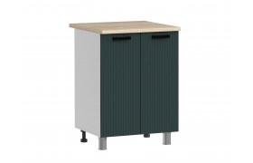 Кухня МК Аленушка Н 600 Лотос Изумруд,скоба антрацит (без столешницы)