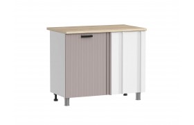 Кухня МК Аленушка НПУ 1000 Лотос Кашемир,скоба антрацит (без столешниц