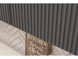 Кухонный гарнитур София 2м, Белый, Бланж, Графит матовый, Гранит купить
